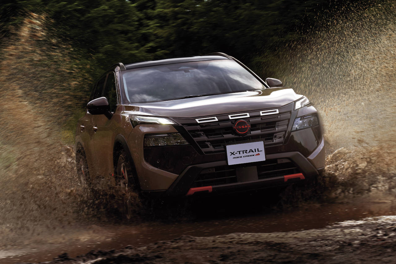 『ニッサン・エクストレイル』がマイナーチェンジ。タフイメージの“ROCK CREEK”を追加設定
