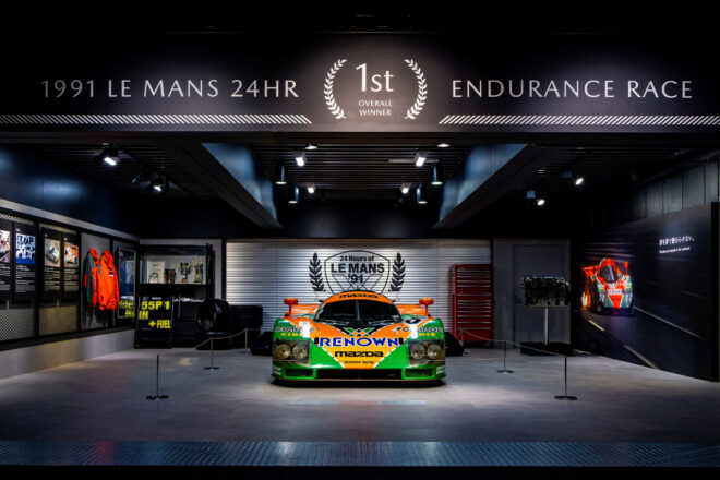日本車初のル・マン優勝車、マツダ787Bが京商ミニカー＆ブックに登場。数量限定でウェザリング仕様も