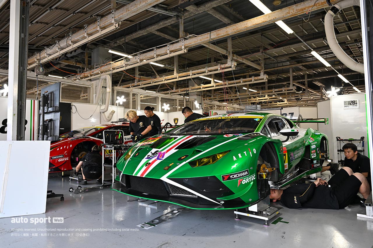 2025スーパーGT第5戦『SUZUKA GT 300km RACE』　8月22日 搬入日の様子