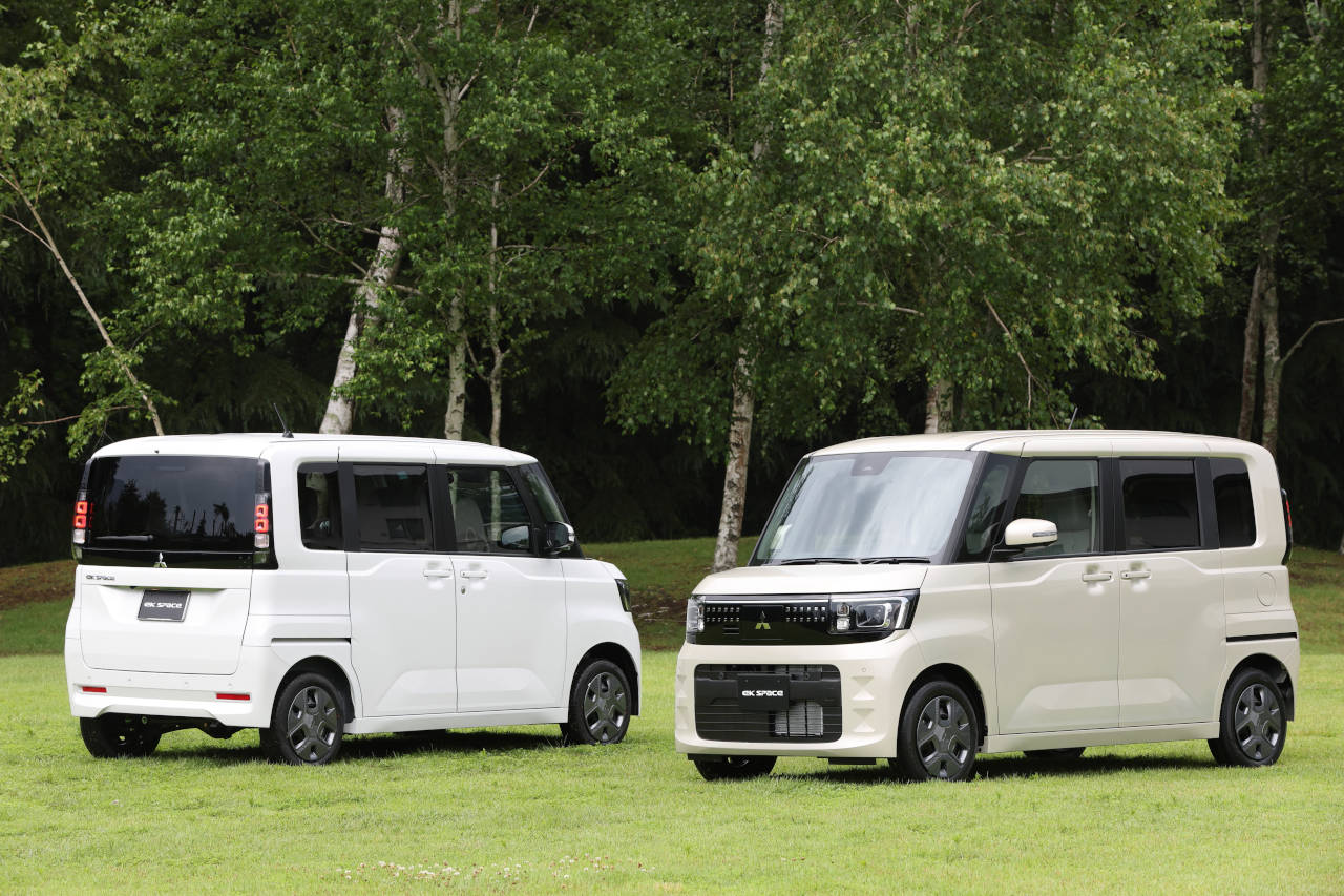 ミツビシの軽スーパーハイトワゴン『デリカミニ』『eKスペース』がフルモデルチェンジ。2025年秋の発売に先駆け予約受付開始