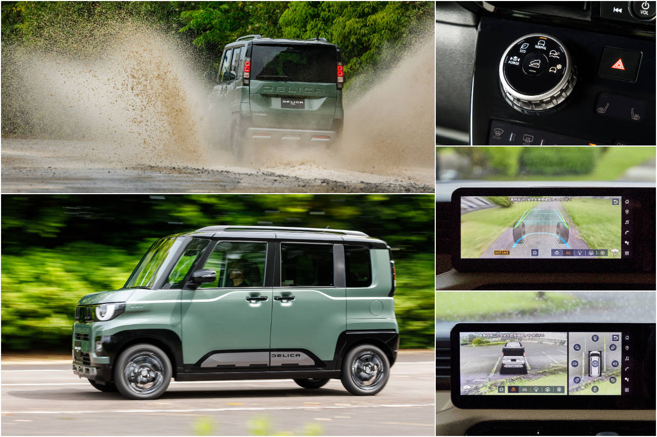 ミツビシの軽『デリカミニ』『eKスペース』が全面刷新。今秋の発売に先駆け予約受付開始