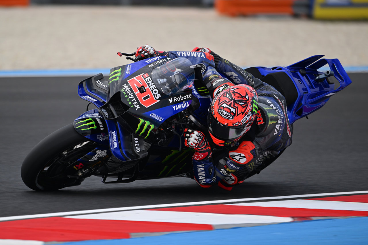 ヤマハ：クアルタラロが予選Q2直接進出も「フィーリングはあまり良くない」／第14戦ハンガリーGP