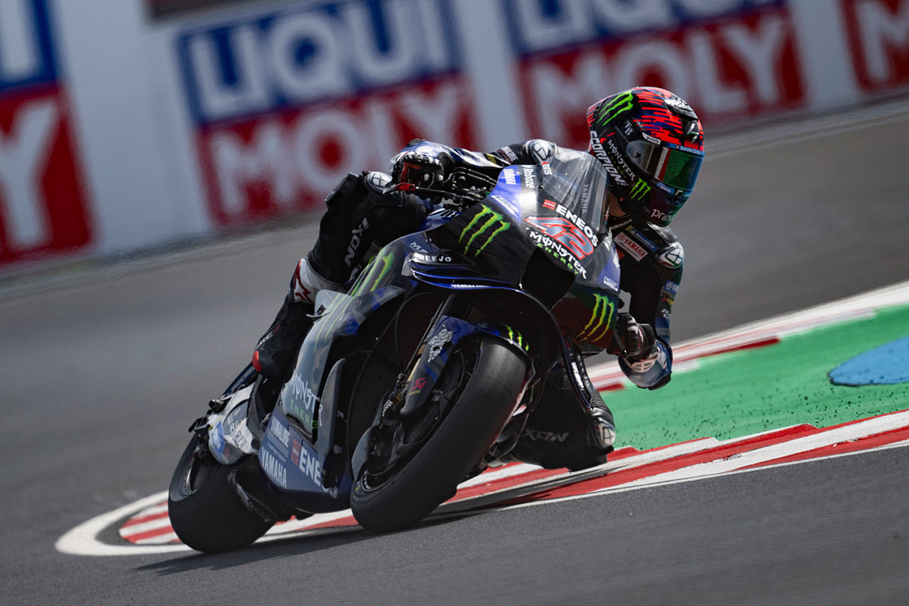 ヤマハ：クアルタラロが予選Q2直接進出も「フィーリングはあまり良くない」／第14戦ハンガリーGP
