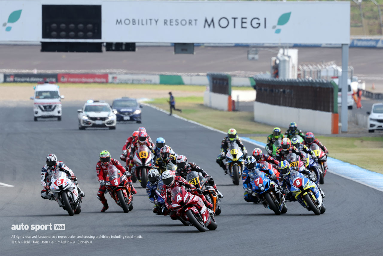 【順位結果】2025全日本ロードレース第4戦もてぎ JSB1000 レース1