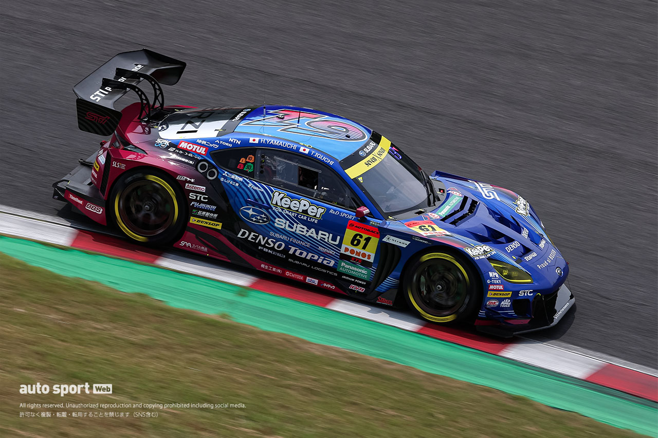 「ドンピシャ」だった井口のアドバイス。「速くてかっこいいBRZの姿を見せたい」【スーパーGT第5戦GT300予選会見】