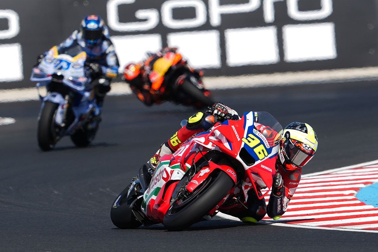 ジョアン・ミル（ホンダHRCカストロール）／2025MotoGP第14戦ハンガリーGP