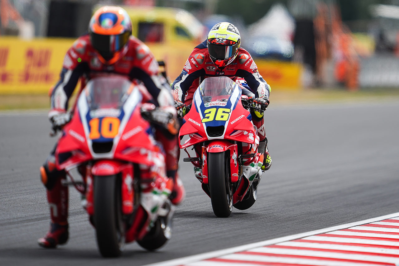 ジョアン・ミル（ホンダHRCカストロール）／2025MotoGP第14戦ハンガリーGP