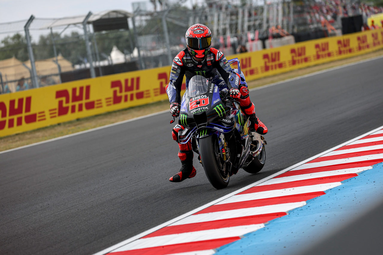 ヤマハ：クアルタラロ1周目リタイア「砂に乗ってしまった」リンスは16位／第14戦ハンガリーGP