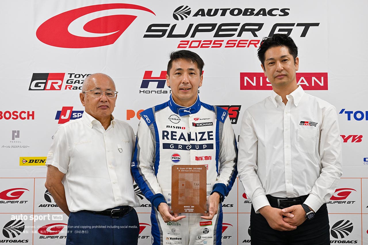 松田次生が第5戦鈴鹿でスーパーGT参戦200戦を達成「25勝という記録を達成するためにもっと良い走りをしていきたい」