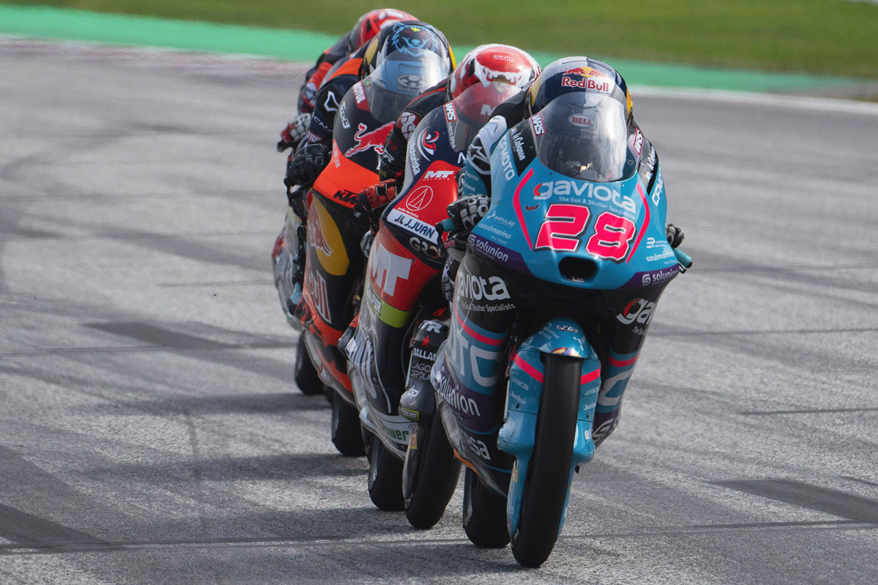 山中琉聖が2位表彰台【順位結果】2025Moto3第13戦オーストリアGP 決勝