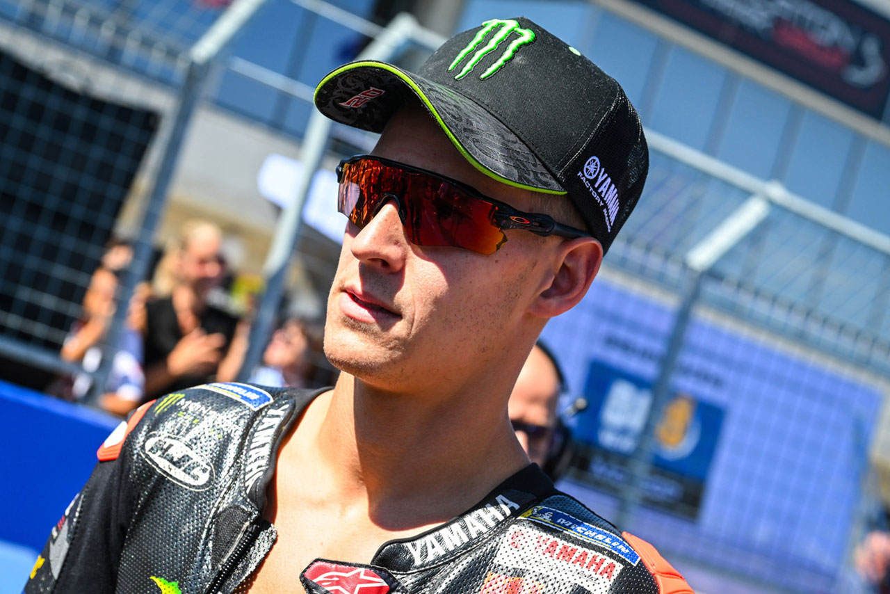 ヤマハ、前日クラッシュのクアルタラロ「早めにブレーキ」も10位入賞／第14戦ハンガリーGP