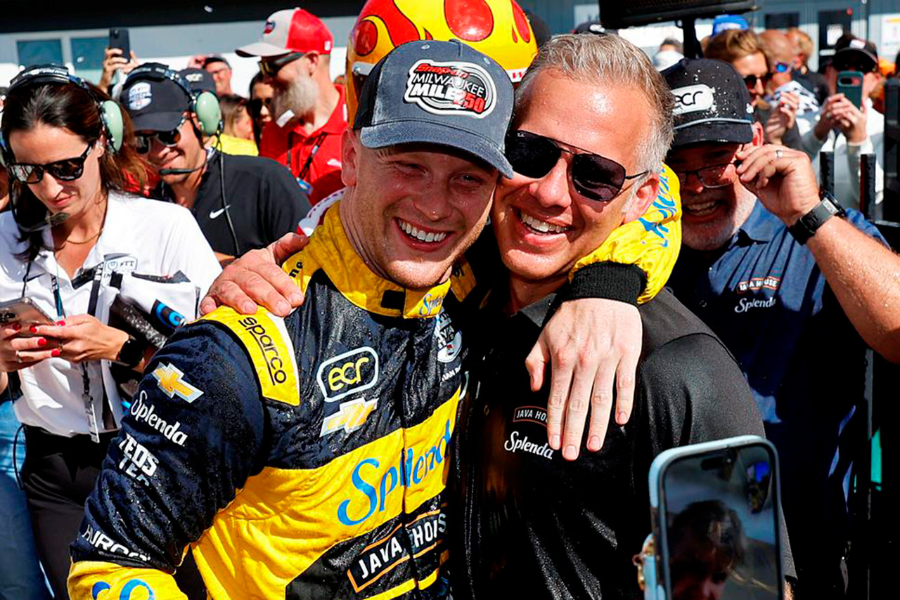 ニュータイヤで王者パロウを強襲しラスムッセンが初優勝／インディカー第16戦ミルウォーキー