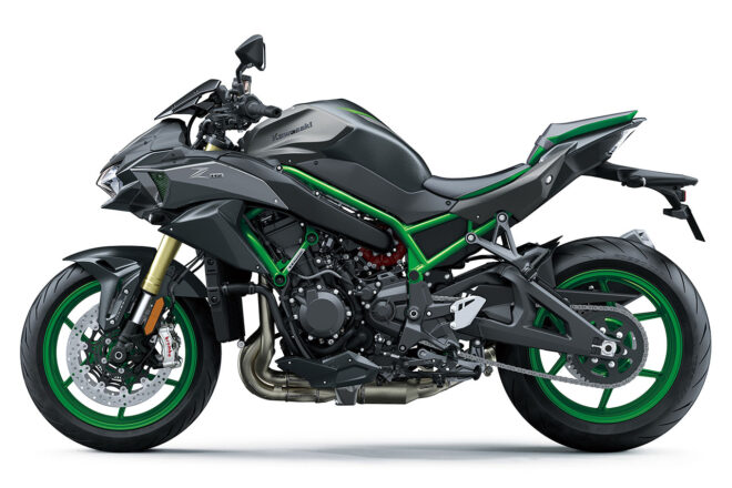カワサキ、過給機付きハイパースポーツ『Z H2 SE』のカラーを変更した2026年モデルを発表