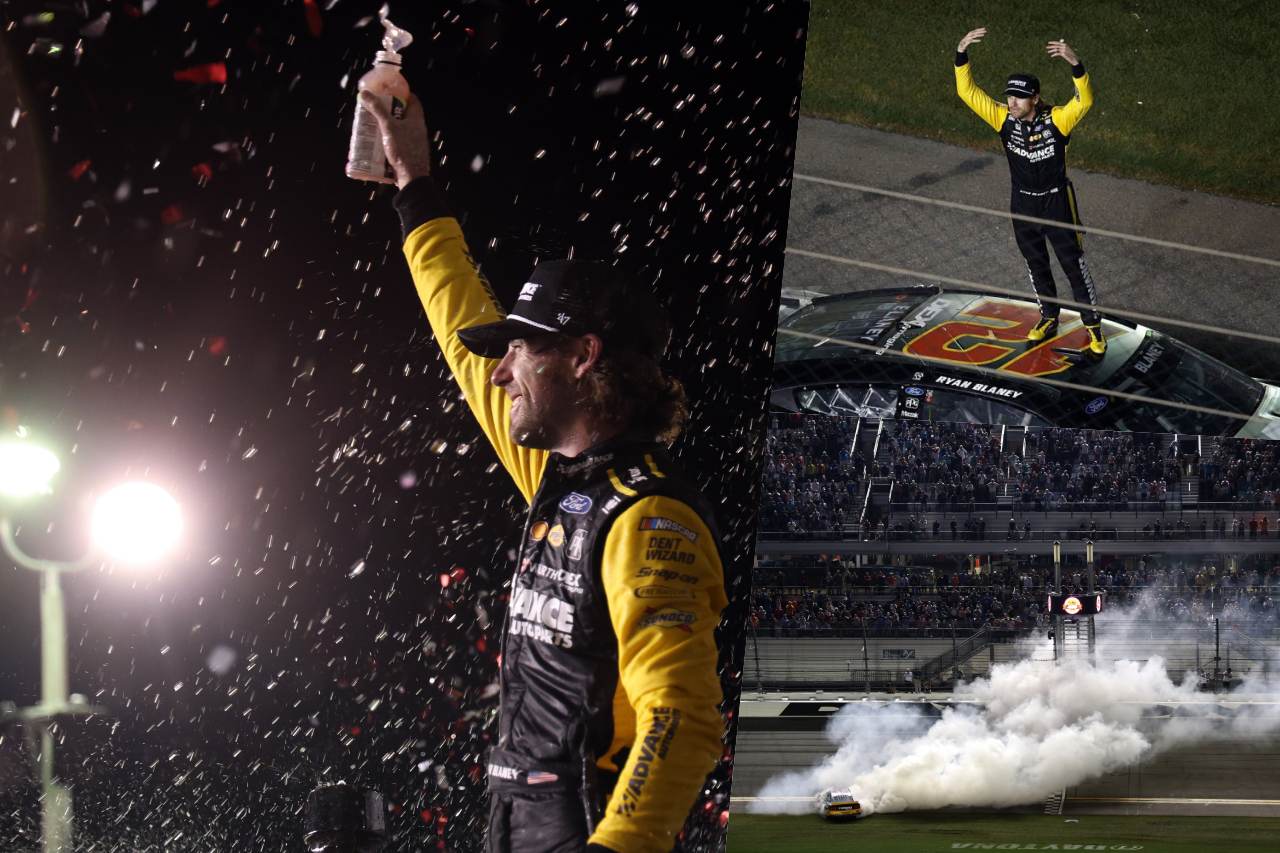 ブレイニーがレギュラー最終戦で集団決着を制覇。ボウマン、レディックがプレーオフ進出へ／NASCAR第26戦