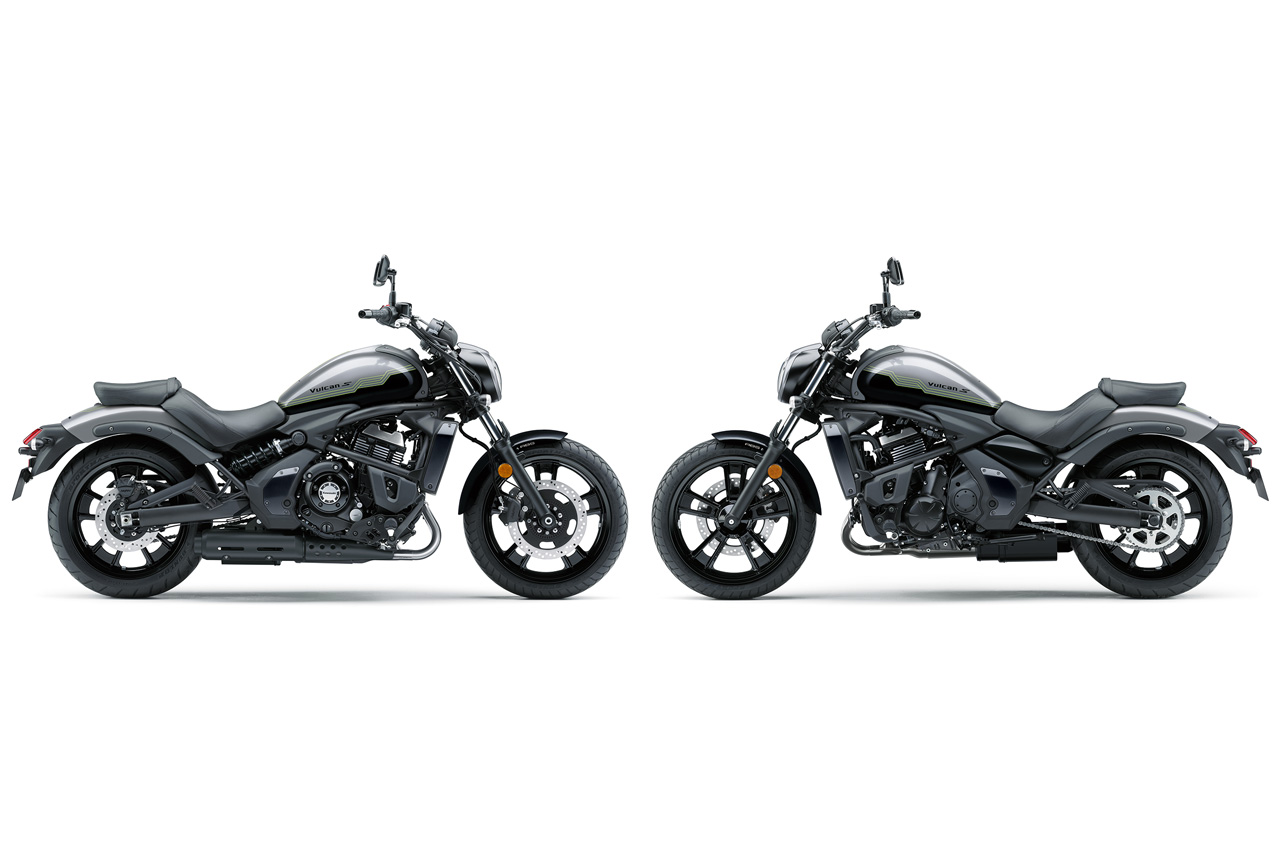 カワサキ、大型クルーザー『VULCAN S』の最新モデル発表。カラーを変更し、9月27日より発売