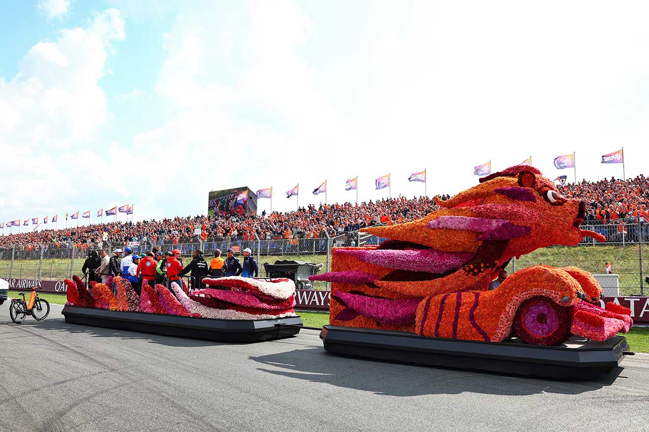 2024年F1第15戦オランダGP　ドライバーズパレード