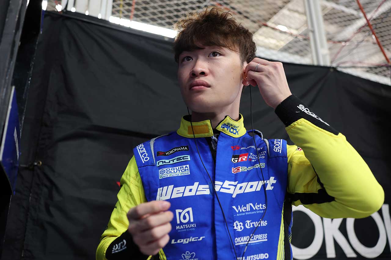 阪口晴南（WedsSport ADVAN GR Supra）