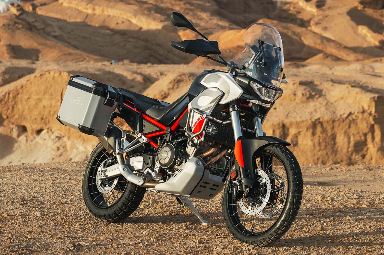 アプリリア、アドベンチャーバイク『トゥアレグ660』の最新モデルを日本導入へ。8月30日から受注開始