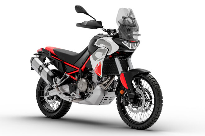 アプリリア、アドベンチャーバイク『トゥアレグ660』の最新モデルを日本導入。8月30日から受注開始