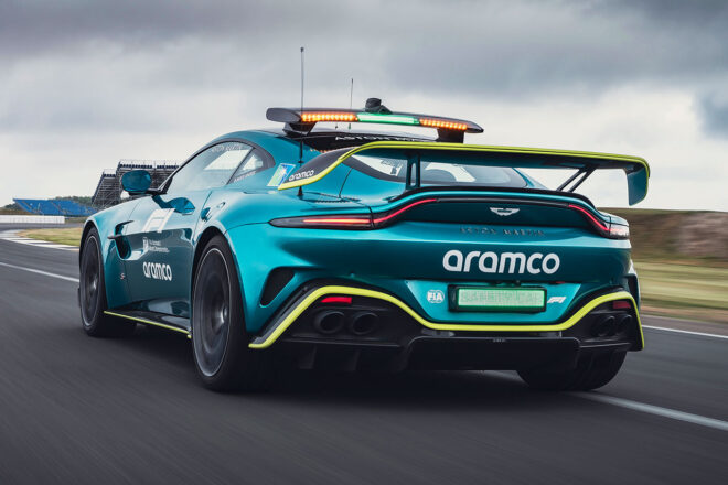 アストンマーティンの新型セーフティカーがF1オランダGPから登場。680PSで最高速は322km／h