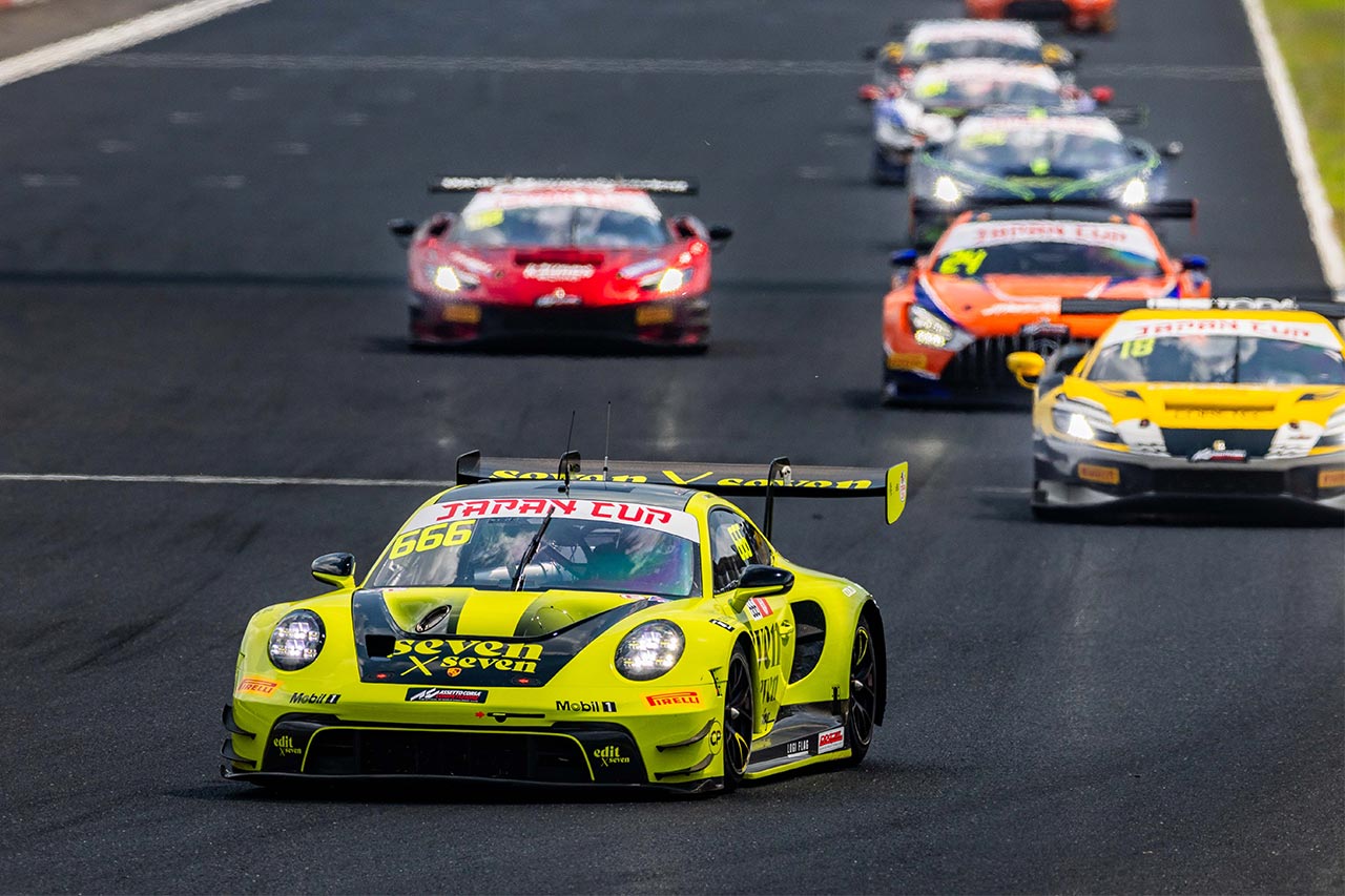 SROジャパンカップ第3ラウンドレース2岡山はPONOS RACINGの45号車フェラーリが今季初優勝を飾る