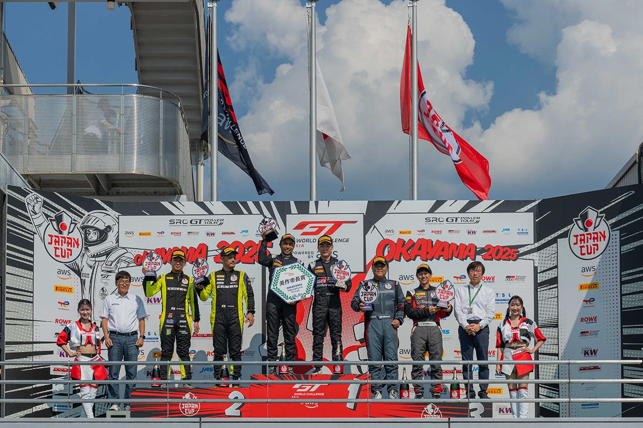 SROジャパンカップ第3ラウンドレース2岡山はPONOS RACINGの45号車フェラーリが今季初優勝を飾る