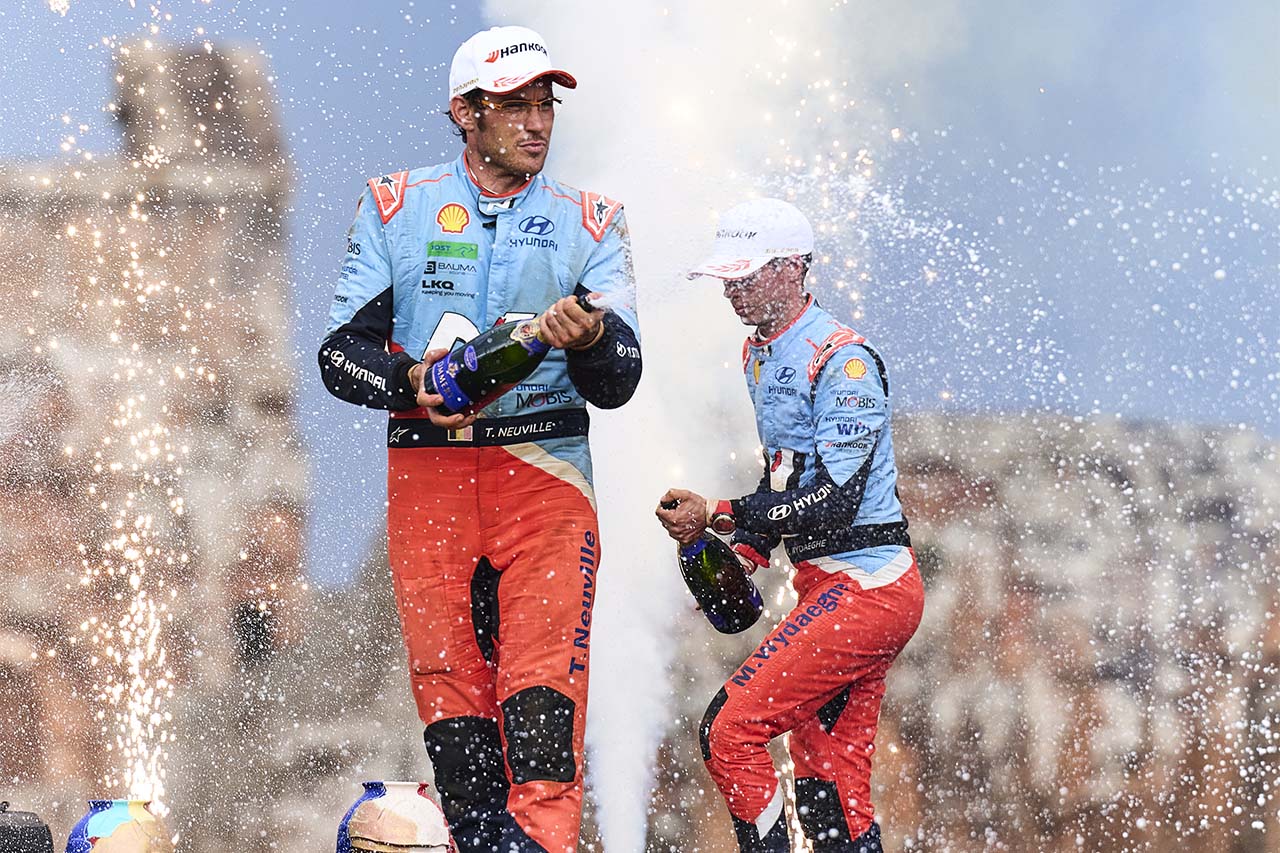 ティエリー・ヌービル/マルティン・ウィダグ組(ヒョンデi20 Nラリー1)