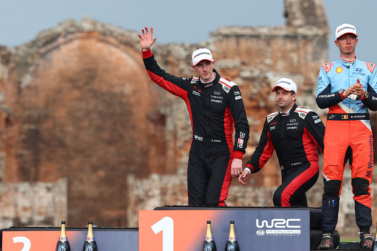 エルフィン・エバンス/スコット・マーティン組(トヨタGRヤリス・ラリー1)