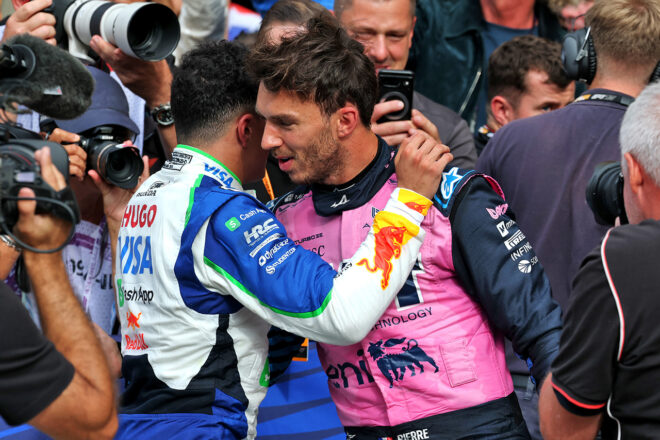 アイザック・ハジャー（レーシングブルズ）＆ピエール・ガスリー（アルピーヌ）