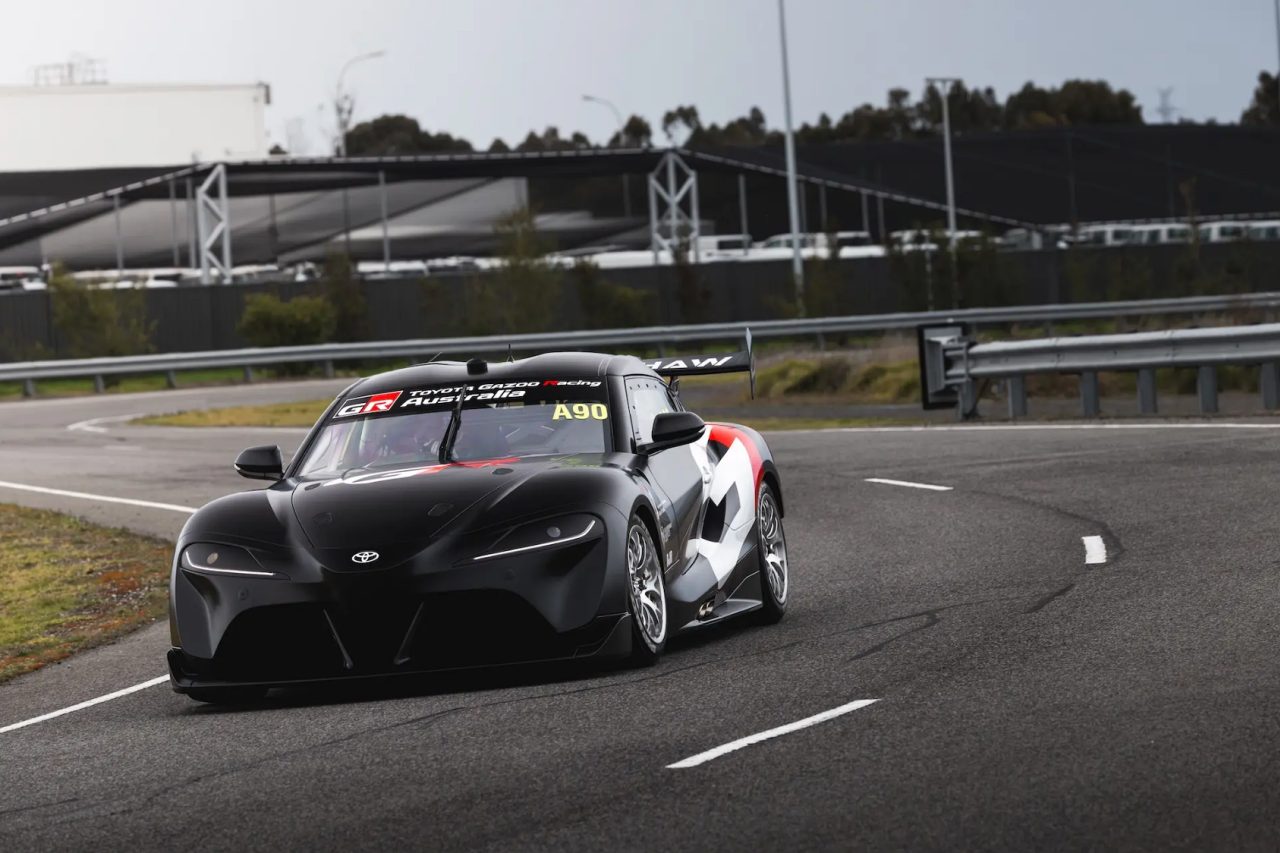 トヨタ『A90型GRスープラ・スーパーカー』を初披露。搭載するV8エンジンの詳細スペックも公開／RSC