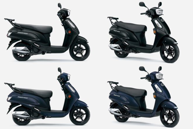 スズキ、新型『アドレス125』を発売へ。外観刷新とともに収納＆燃料タンク容量が増加