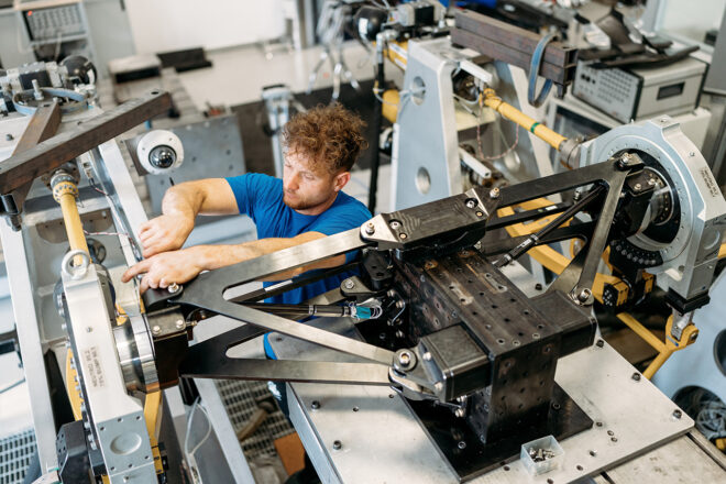 2024年に撮影されたRB（現レーシングブルズ）の工場