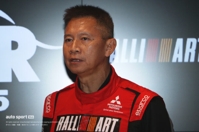 チーム三菱ラリーアートがAXCR優勝報告会を開催「タイムロスを最小限に抑えたチームワークの賜物」