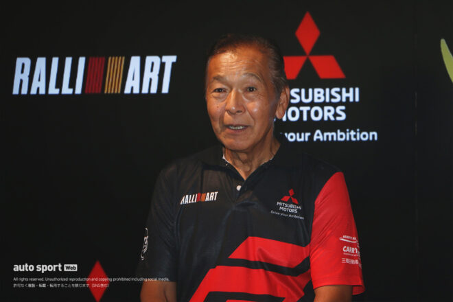 チーム三菱ラリーアートがAXCR優勝報告会を開催「タイムロスを最小限に抑えたチームワークの賜物」