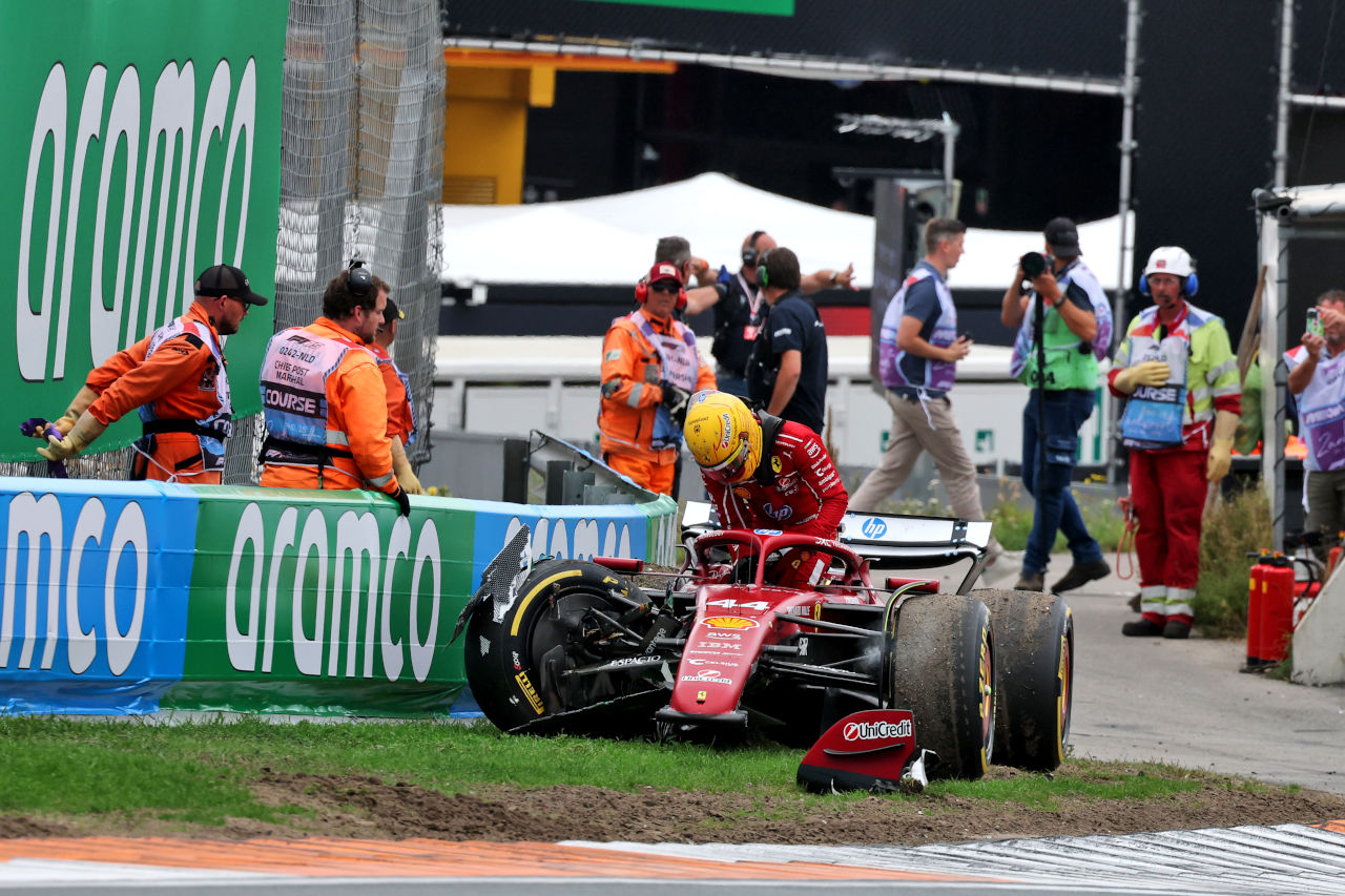 ダブルリタイアに落胆するフェラーリF1代表。一方で週末の「驚異的なリカバリー」に励まされる／オランダGP