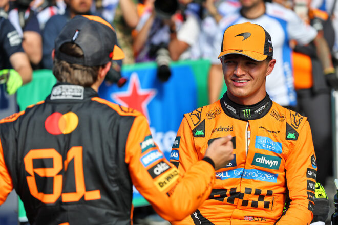 オスカー・ピアストリ＆ランド・ノリス（マクラーレン）