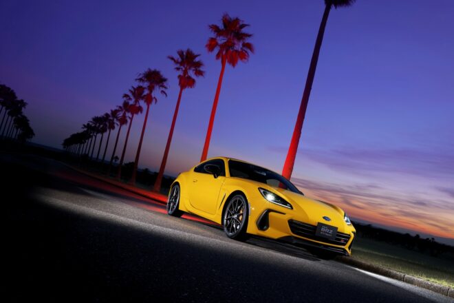 スバルBRZにビビッドな特別カラー登場。300台限定の『STI Sport YELLOW EDITION』の抽選申し込みスタート