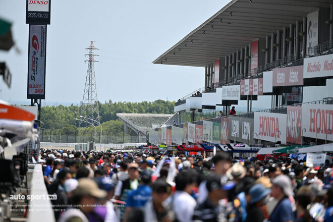 【ブログ】メリはコースウォークから気合充分。3Dプリンター製の新パーツも登場／スーパーGTサーキット便り第5戦