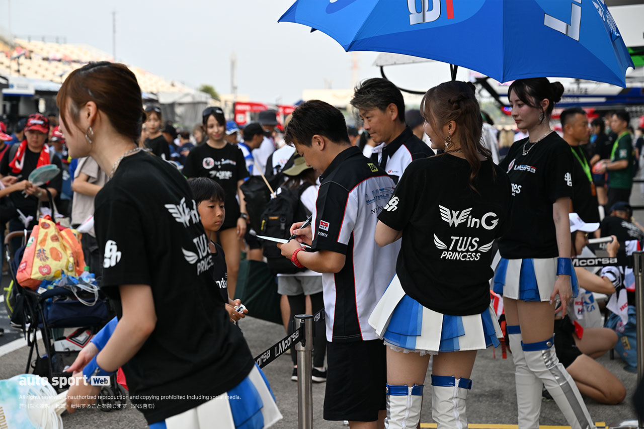 【ブログ】メリはコースウォークから気合充分。3Dプリンター製の新パーツも登場／スーパーGTサーキット便り第5戦