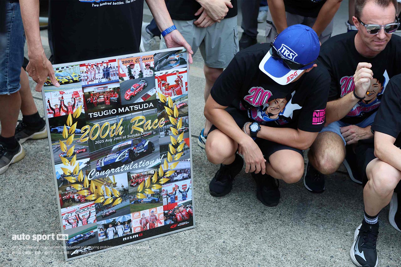 【ブログ】メリはコースウォークから気合充分。3Dプリンター製の新パーツも登場／スーパーGTサーキット便り第5戦