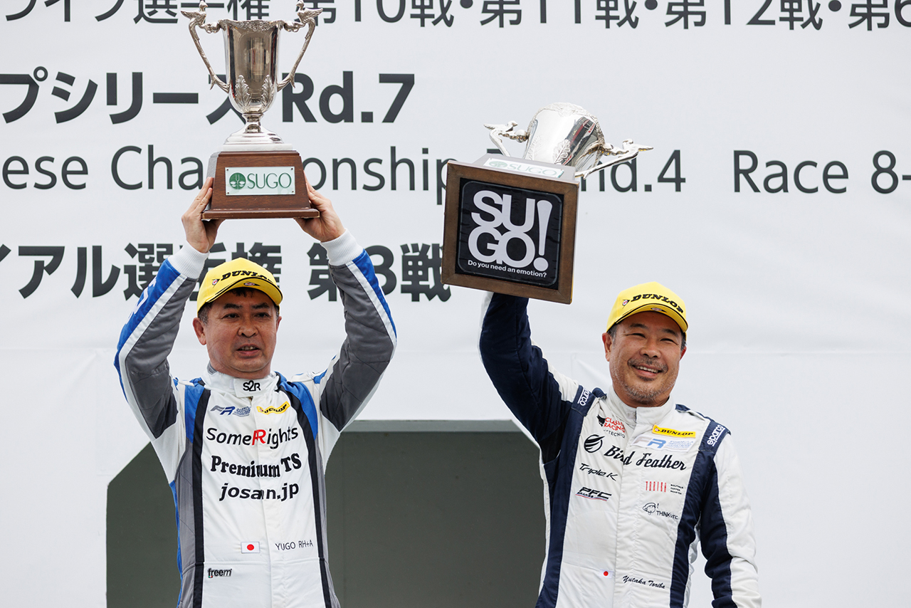 2025年FRJ SUGO大会 第9戦決勝　マスタークラス表彰式