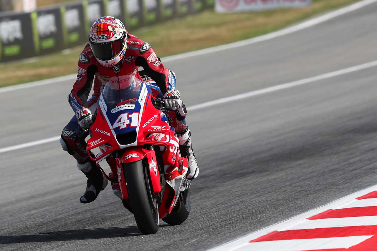 アレイシ・エスパルガロ（ホンダHRCテスト・チーム）／2025MotoGP第15戦カタルーニャGP