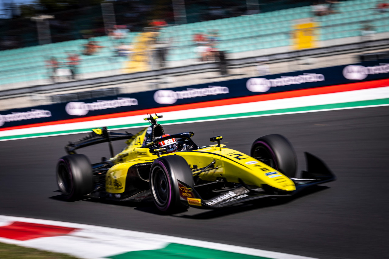 2025年FIA F2第11戦モンツァ　ロマン・スタネ（インビクタ・レーシング）