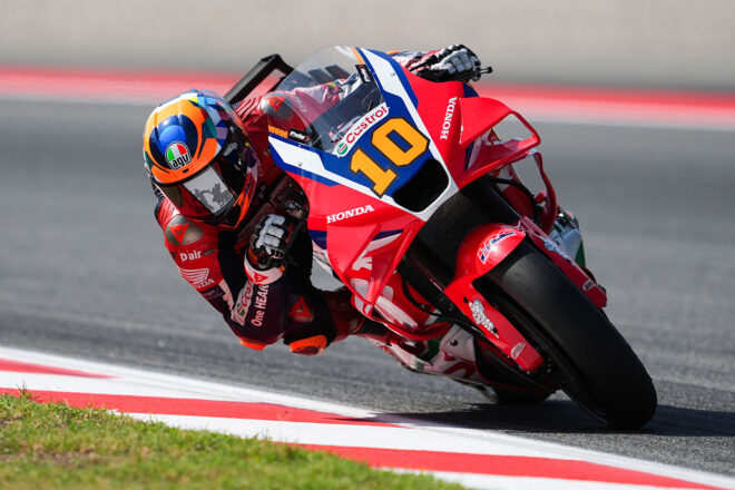 ホンダ：契約延長のマリーニが予選Q2進出「一生懸命取り組んできたので進歩が見られて嬉しい」／第15戦カタルーニャGP