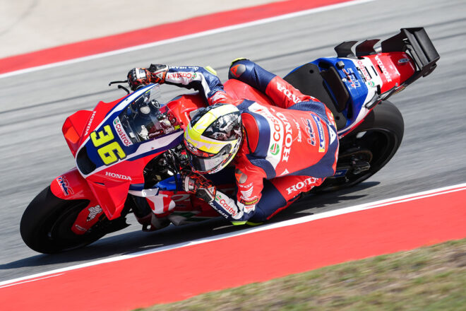 ホンダ：契約延長のマリーニが予選Q2進出「一生懸命取り組んできたので進歩が見られて嬉しい」／第15戦カタルーニャGP