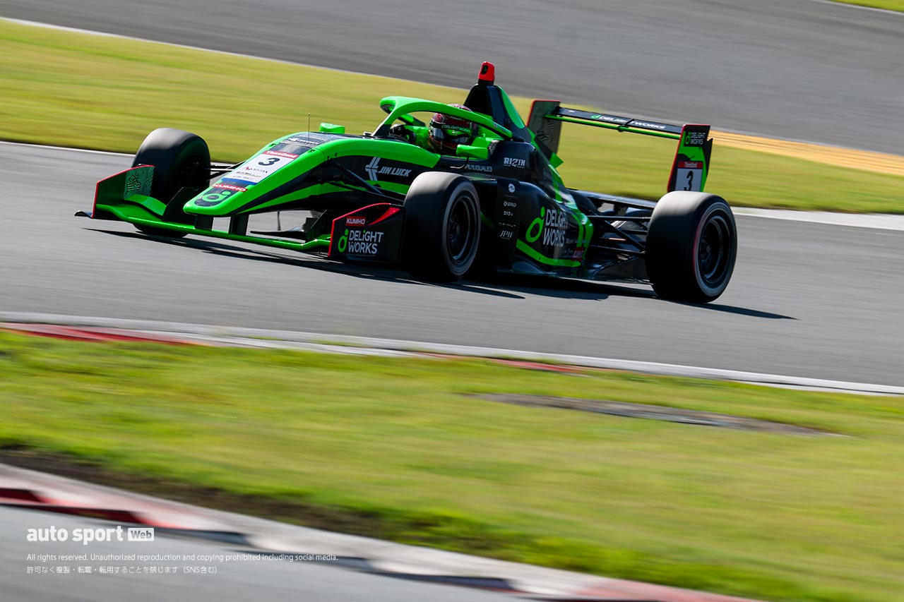 全日本スーパーフォーミュラ・ライツ選手権第5大会富士は第13戦で野村勇斗が、第14戦で小林利徠斗がポールポジションを獲得