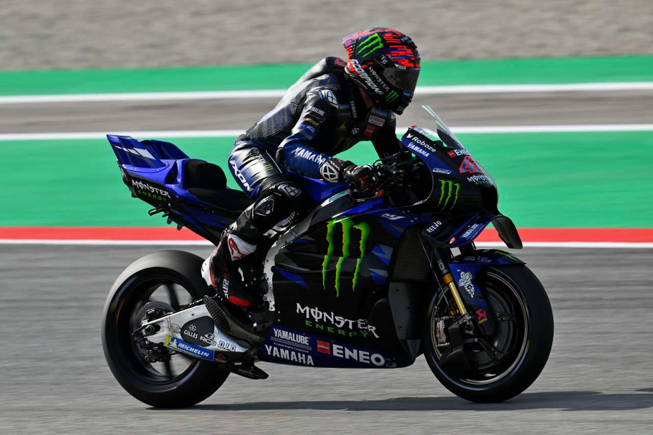 ヤマハ：0.003秒届かず予選Q2直接切符逃す「終盤の黄旗がなければチャンスはあった」／第15戦カタルーニャGP