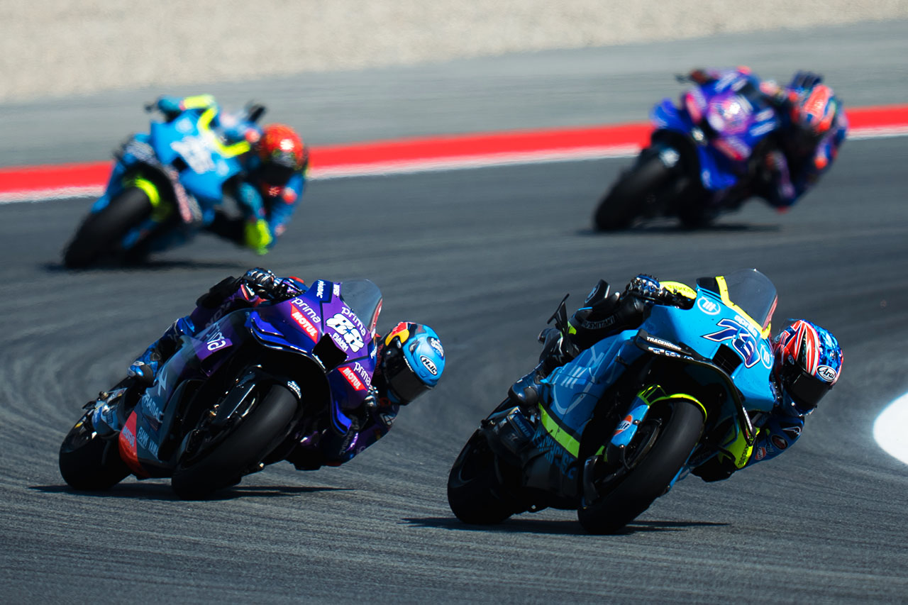 小椋藍、スタートで後退も9位入賞「序盤でアグレッシブになる必要がある」／第15戦カタルーニャGP スプリント