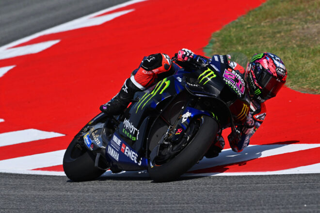 クアルタラロ、スプリント自己最高2位獲得「トップ勢とそれほど離れていない」／第15戦カタルーニャGP