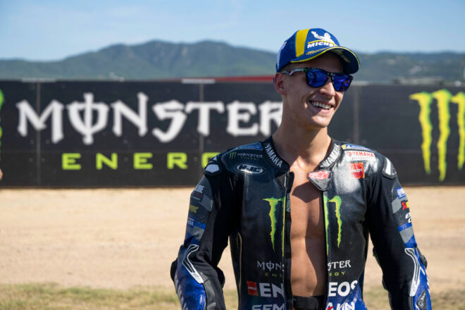 クアルタラロ、スプリント自己最高2位獲得「トップ勢とそれほど離れていない」／第15戦カタルーニャGP